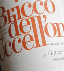 2009 Bricco dell'Uccellone Barbera d'Asti from the Braida winery