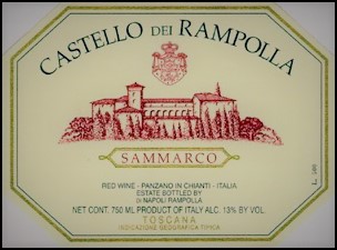 2006 Castello dei Rampolla, Sammarco Toscana