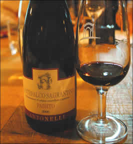 Tasting of Antonelli's 2008 Sagrantino Ripasso