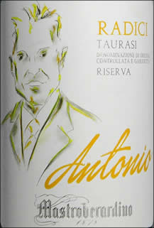 wine label from 2008 Radici Riserva "Antonio"