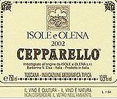 Cepparello 2002 from Isole e Olena