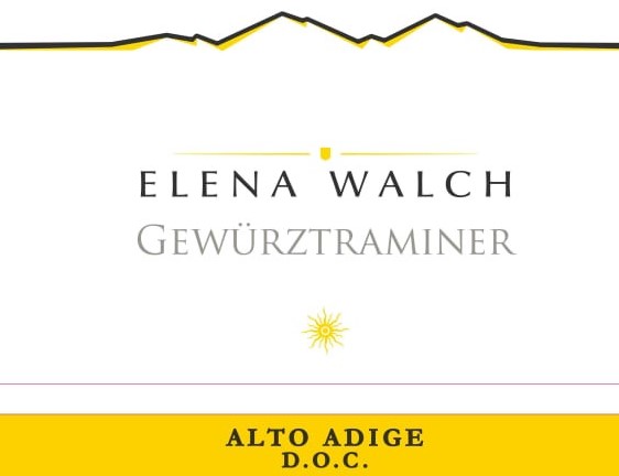 2020 Gewurtztraminer from Elena Walch in the Alto Adige region.