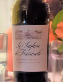 2018 "Le Sughere" from the Frassinello winery in the Maremma area of Tuscany