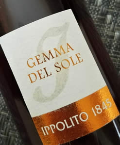 2012 Ippolito, “Gemma del Sole” Passito Bianco IGT 