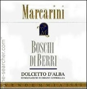 Marcarini Boschi di Berri Dolcetto label