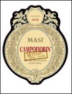 Massi, Campofiorin Rosso del Veronese 2008 label
