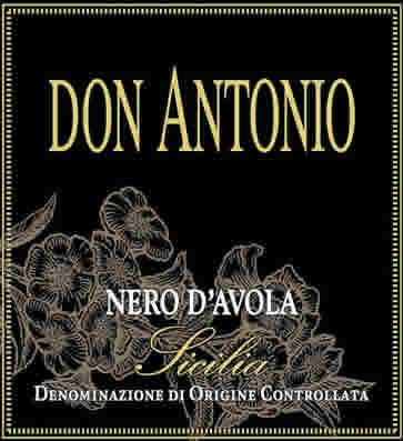 2013 "Don Antonio" Nero d'Avola from Morgante winery
