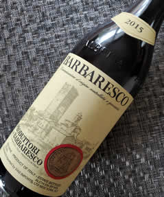 2015 Barbaresco from the Produttori del Barbaresco in Italy's Piedmont region