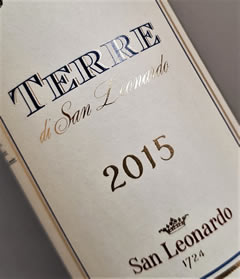 2015 Terre di San Leonardo from the San Leonardo winery in Trentino Italy