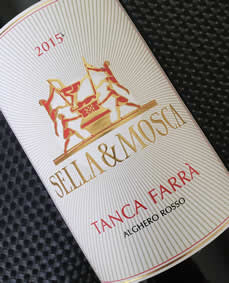 2015 "Tanca Farra" from the Sella & Mosca winery on the island of Sardinia