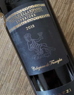 2018 Valpolicella Ripasso Superiore from the Tinazzi winery in Veneto